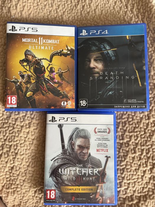 Продам игры на ps4 ps5