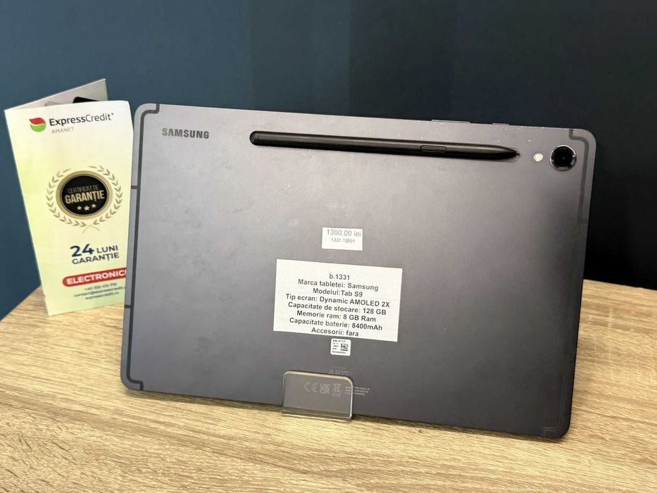 (AG51) Tableta Samsung Tab S9 b1331 - Garantie 2 ani!