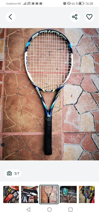 Vand paleta palete racheta de tenis