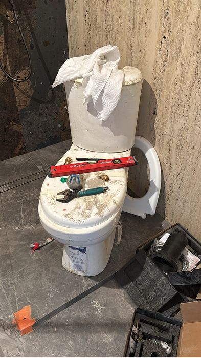 Унтиаз рабочий со смывом
