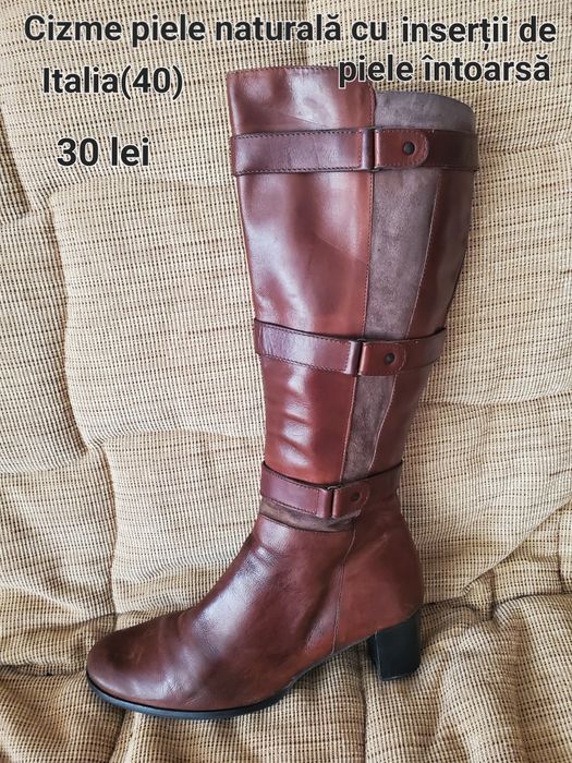 Cizme damă(piele naturală)