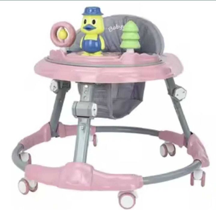 Premergator rotund cu jucarii,de la 6 luni