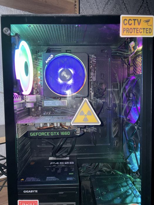 PC Gaming Ryzen 5 4500 | 16 GB RAM | Ideal Gaming Full HD + monitor