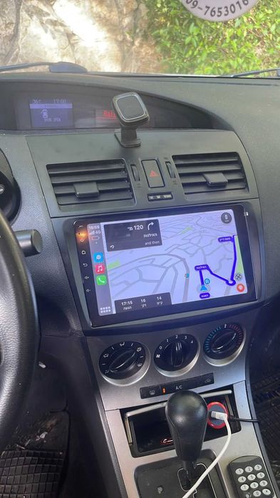Navigație Android 15 Mazda 3 Dedicată – CarPlay, QLED, DSP