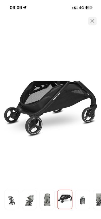 Коляска прогулочная Easywalker Rockey S, зеленый