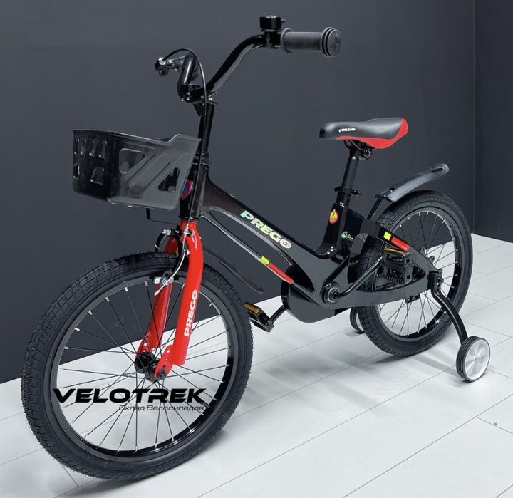 Детский велосипед для мальчика и девочки лёгкий алюминий