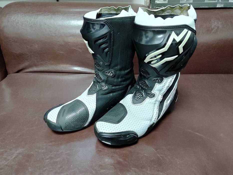 Мото ботуши Alpinestars Supertech R Perforated вентилирани номер 42
