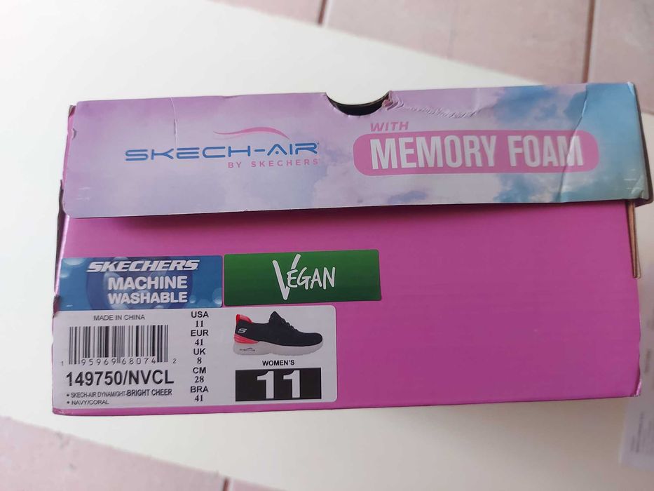 vand Pantofi dama sport 149750 bleumarin, Skechers, 41 EU