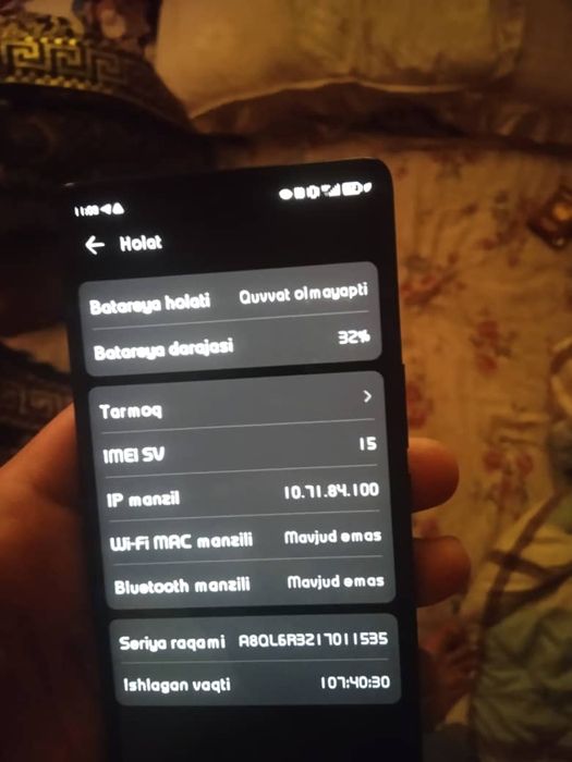 Honir x9 a 5 G 124 xotira