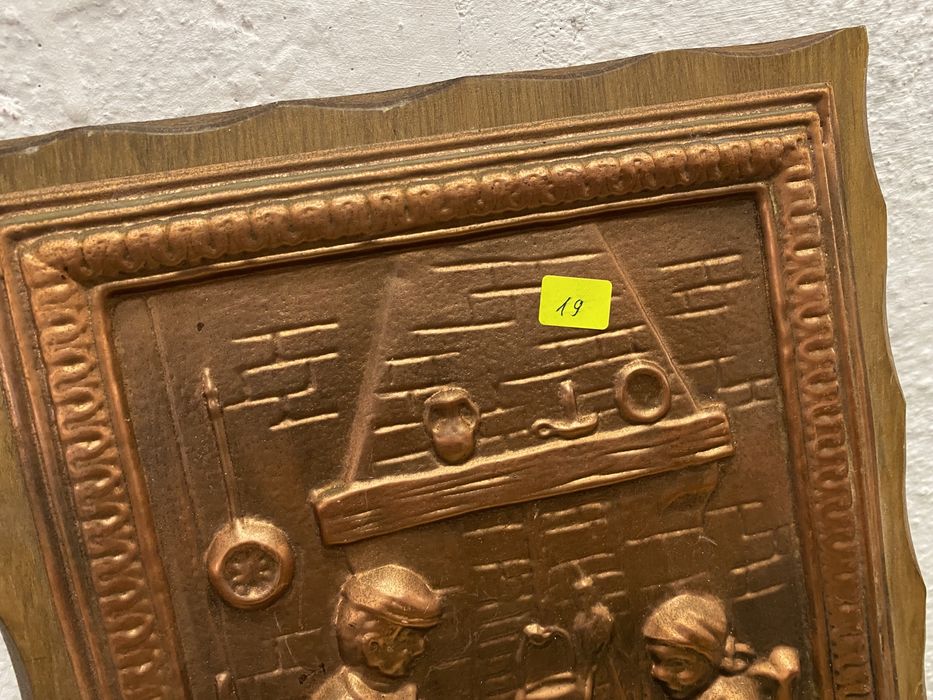 Немско пано за стена от мед