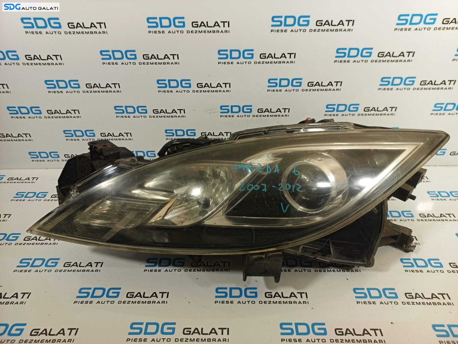 Far Stanga cu Lupa FARA Xenon Mazda 6 GH 2007 - 2012 [L2173]