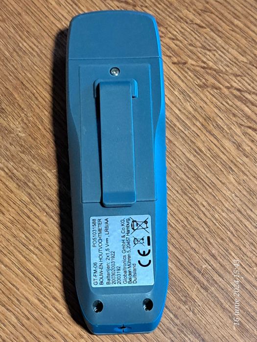 Gadget 2 in 1 pentru lemnari, termometru si umidometru