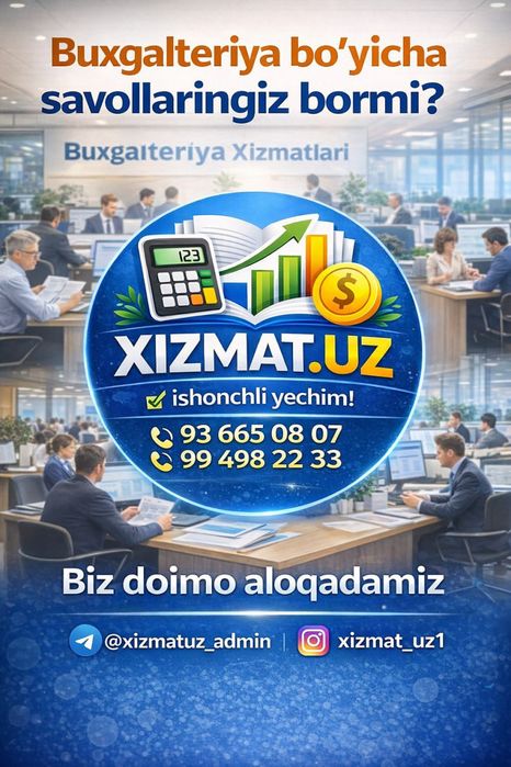 Buxgalteriya moliyaviy  xizmatlari