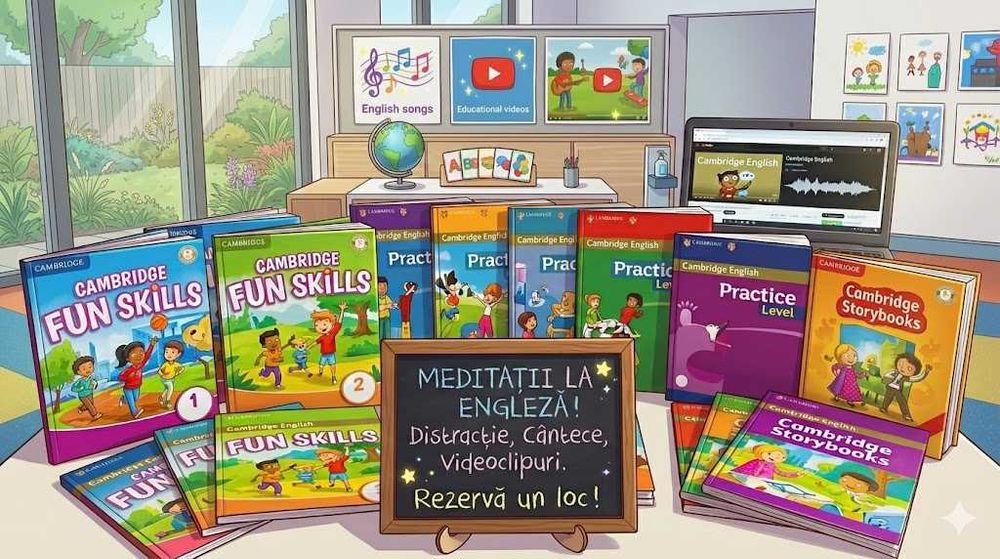 Meditații Online la Engleză | Prima ședință GRATUITĂ