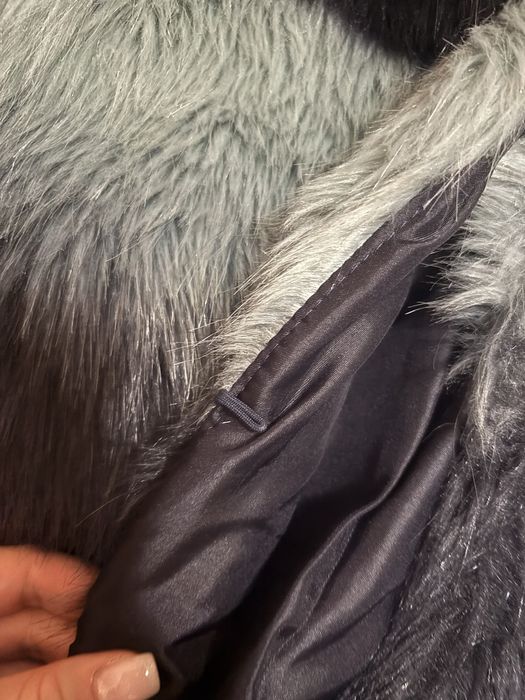 Pull and bear синьо палто