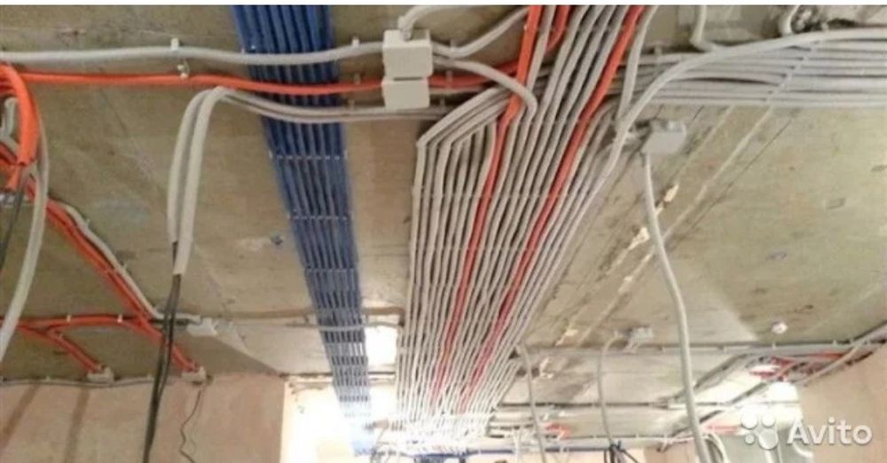 Электрик, Электромонтажные работы