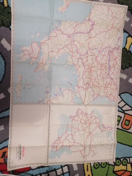 Harta Europei1973