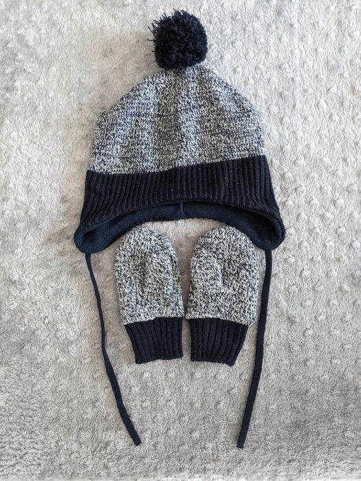 2 комплекта H&M топли к-ти шапка+ ръкавици НОВИ!