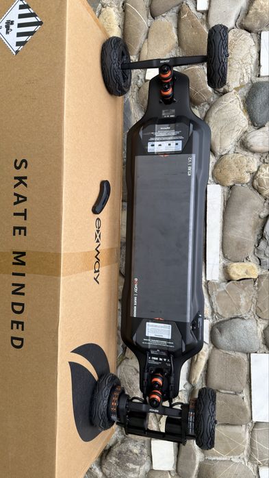 Skateboard electric Exway Atlas V2 2WD