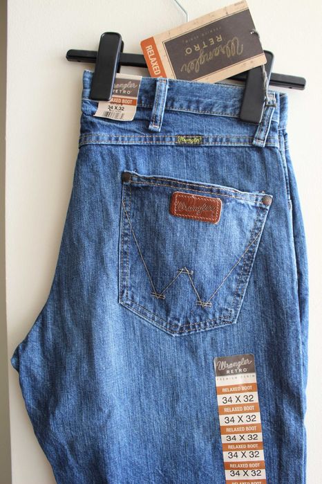 Blugi wrangler retro 34x32