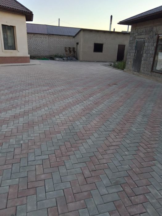 Укладка брусчатки