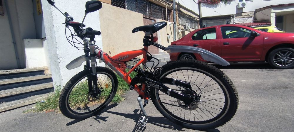 Bicicleta DHS Sport cu frana  pe disc față - spate