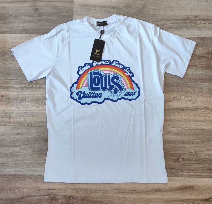 Тениска нова мъжка блуза фланелка The North Face Gucci памук котка