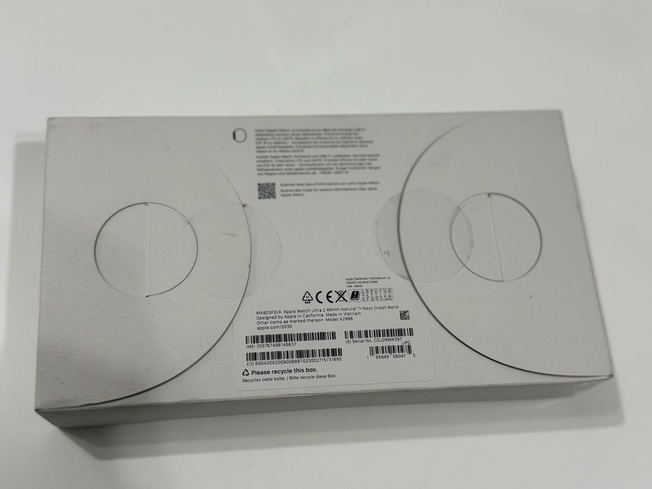 Apple Watch Ultra 2 49mm NaturalTitanium Sigilat*