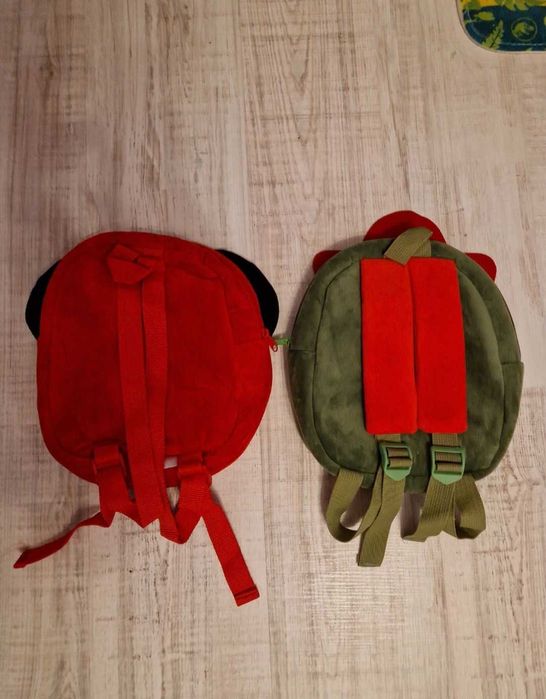 Ghiozdănele grădiniță plușate