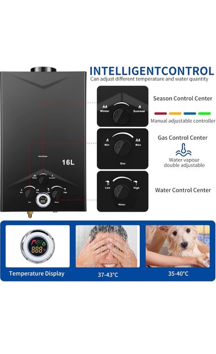 Газов бойлер за къмпинг или двор