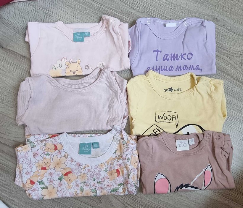 Лот бебешки дрешки рр 68