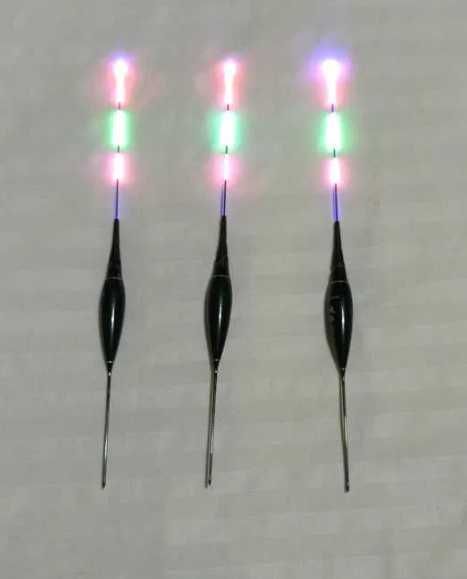 Vand set 3 plute LED pentru pescuitul de noapte