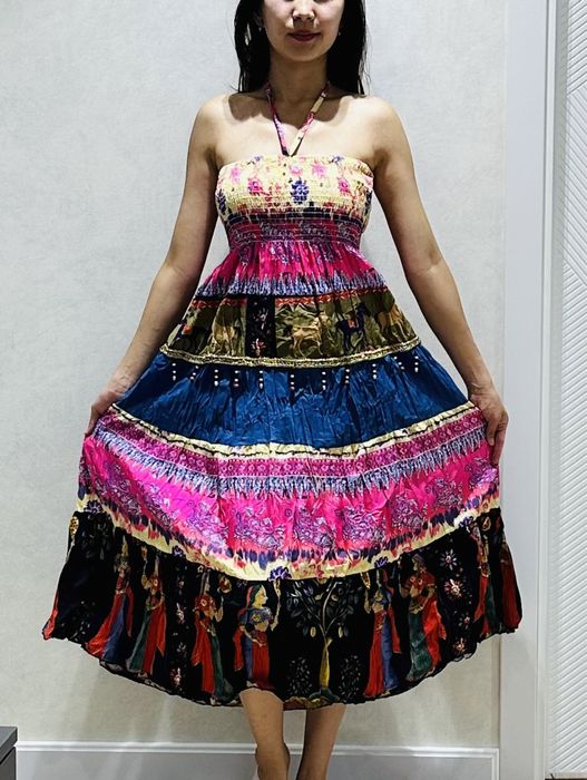 Сарафан Китай можно носить как юбку