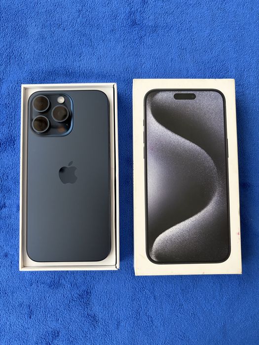 Iphone 15 Pro Max de 256gb Blue Impecabil !!