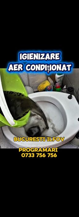 IGIENIZARE aer condiționat, încărcare freon, montaj, revizie, curățare