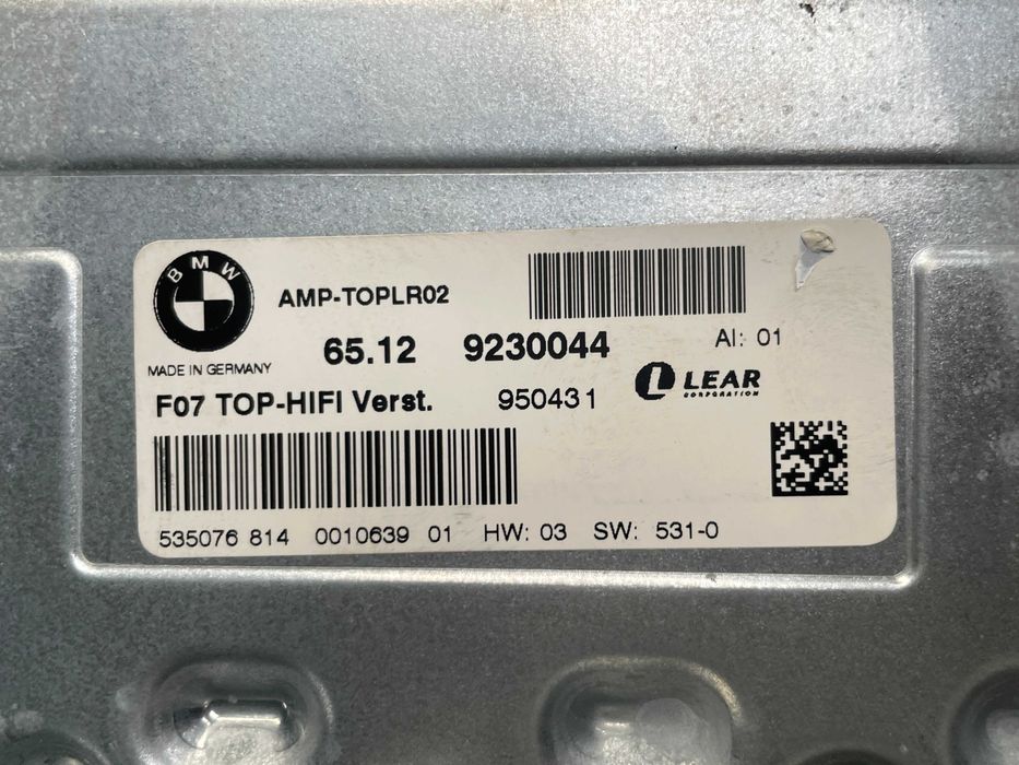 Amplificator audio Top HiFi Bmw seria 5/6/7 cod 9230044