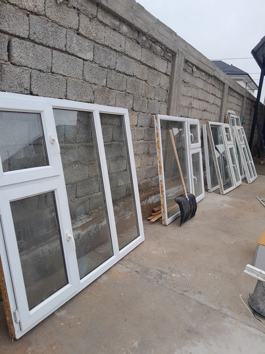 Пластиковые окна,  б/у,