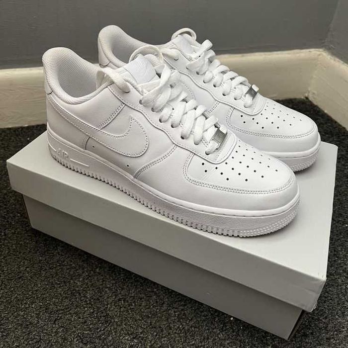 Air Force 1 Triple White Alb  NOU - Lichidare Stoc