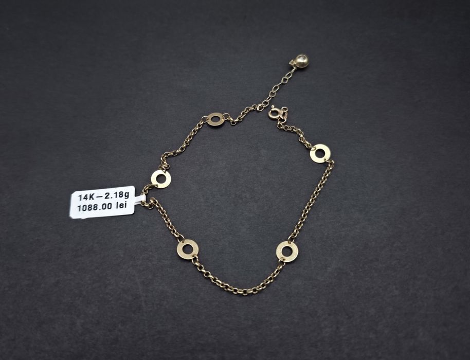 Bijuteria Royal bratara din aur 14k 2.18 gr