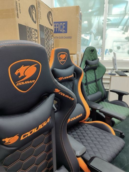 Компьютерные игровые геймерские кресла Cougar из первых рук