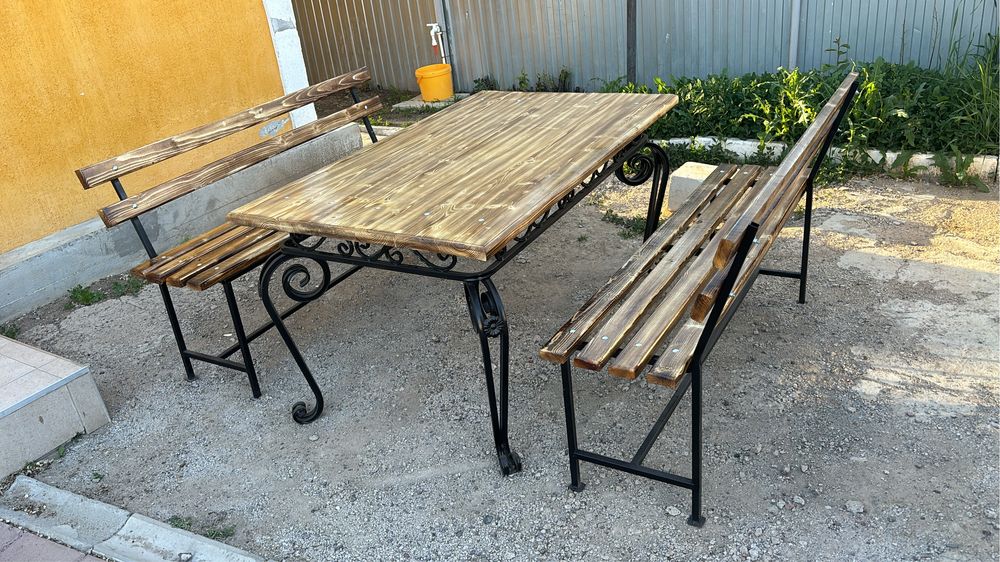 Лавка кресло качалка урна