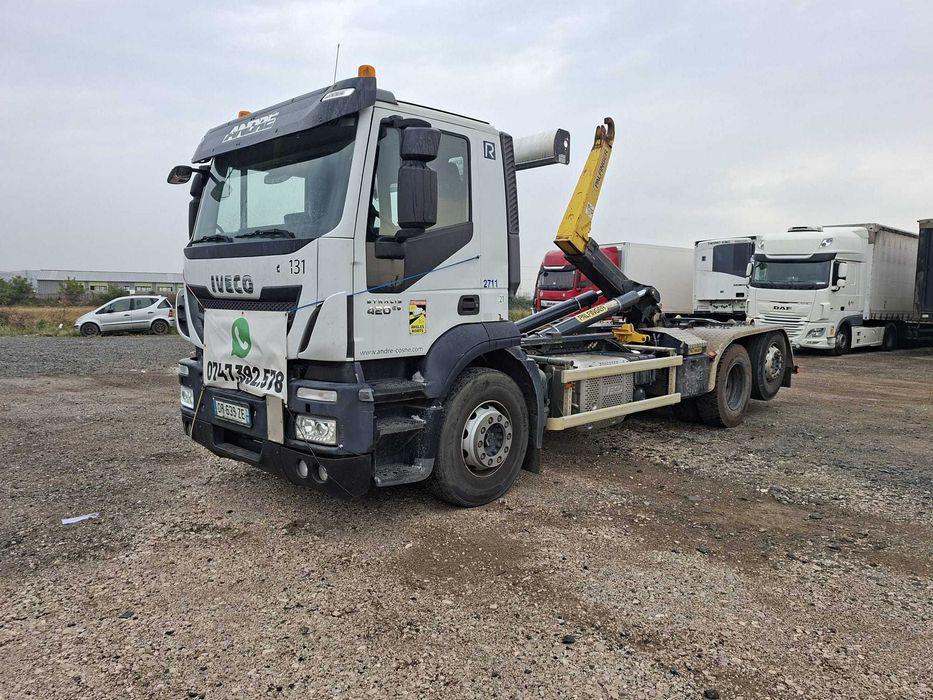 IVECO Abroll  Kipper(Hook lift)  PALFINGER  6X2