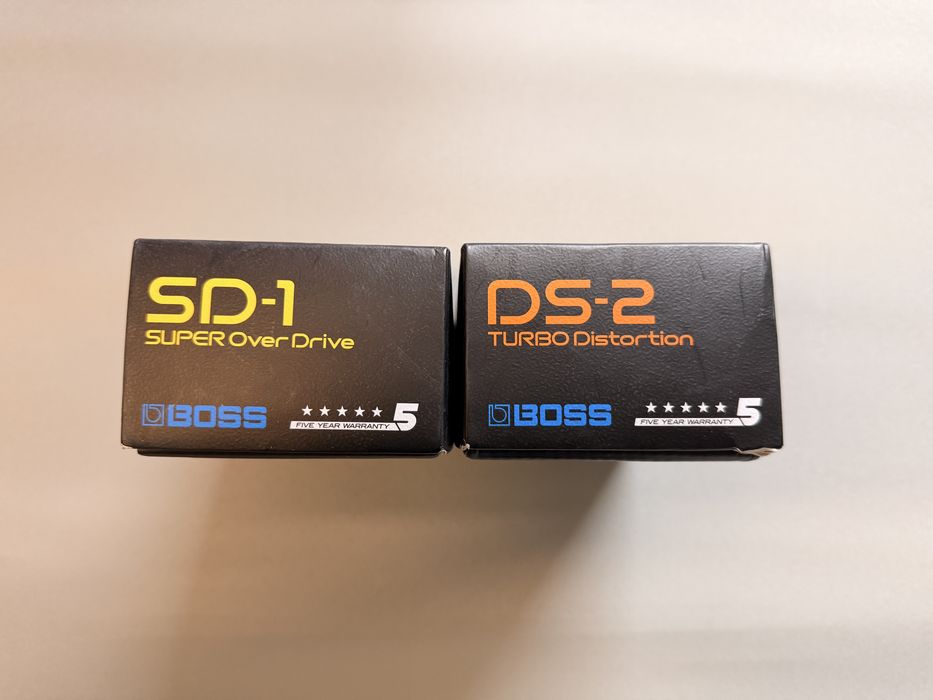 Boss DS-2 Distortion efect chitara | Boss SD-1 Pedala efecte