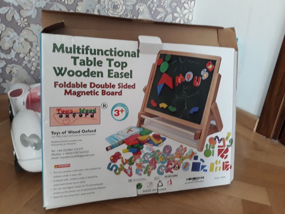 Tabla magnetica multifunctionala 3 in 1