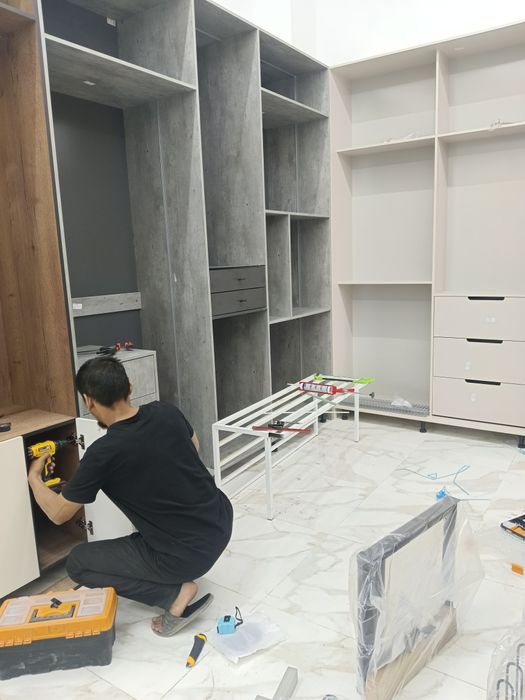 Сборка мебели, ремонт мебели