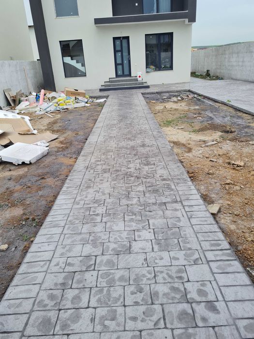 Beton amprentat Târgoviște