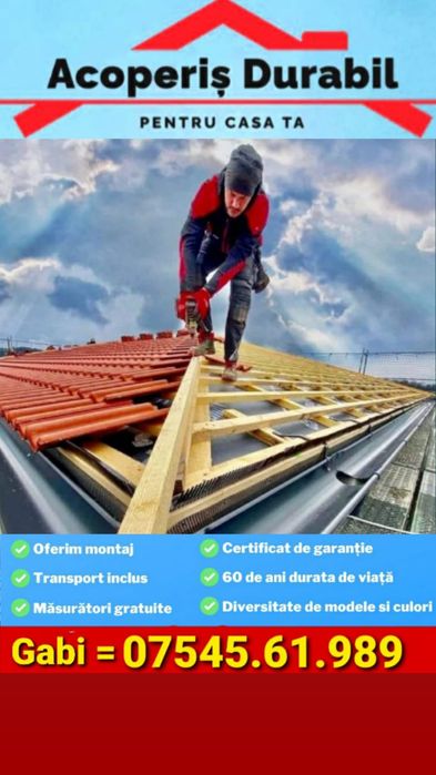 Acoperisuri mansardări Dulgheri reparați de urgentă