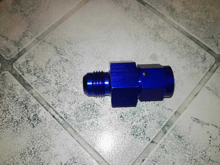 Преходник,нипел,фитинг 4AN, 6AN с изход за монтаж на манометър