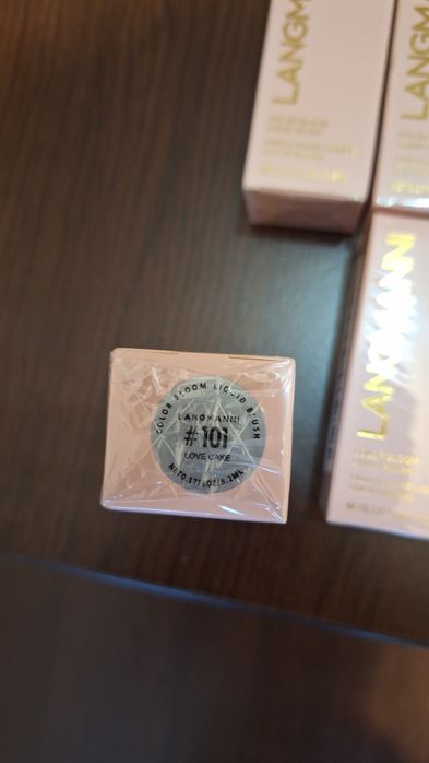 Lot blush lichid/fard Langmanni #101 love cake 3 in 1