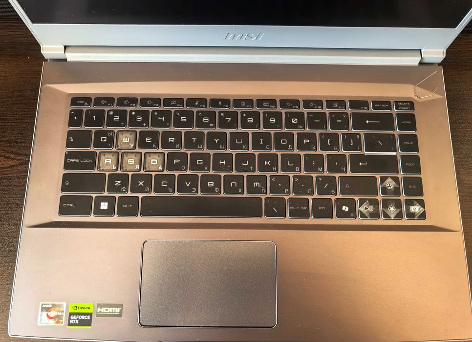 Нов MSI Thin A15, Ryzen 7 7735HS, 16GB, 512GB SSD, RTX 4050